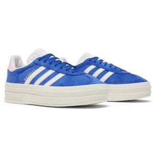 Adidas gazelle bold in blue size 7.5